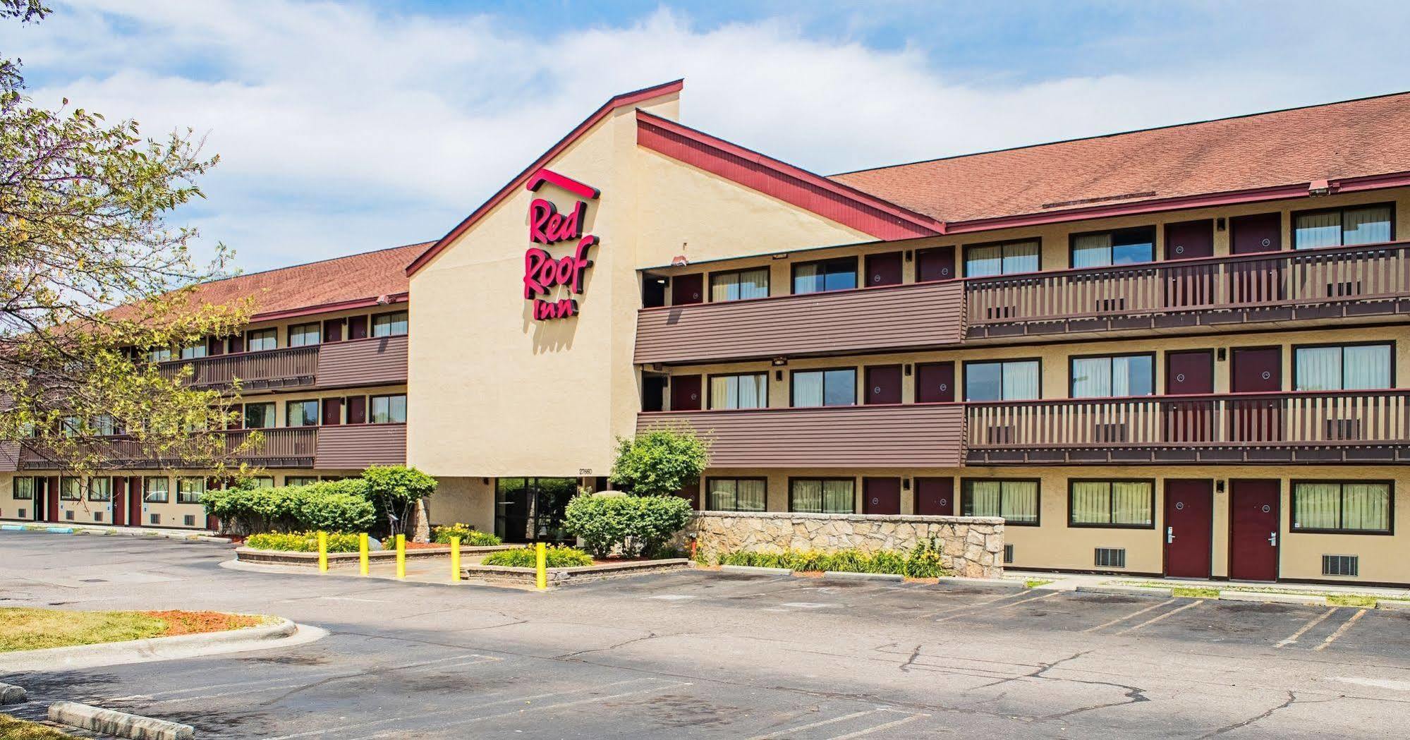 Red Roof Inn Detroit/Southfield Buitenkant foto
